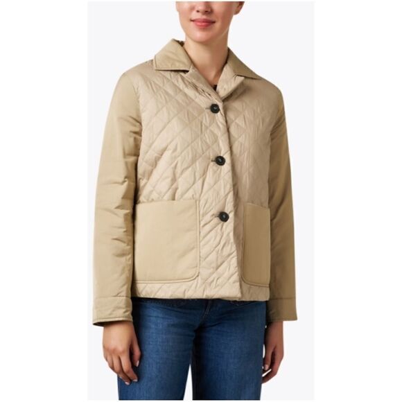 WEEKEND MAX MARA
Sacco Tan Quilted Jacket size 6 - Picture 1 of 8